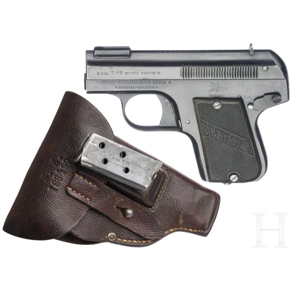 Pieper-Bayard Mod. 1908, mit Tasche