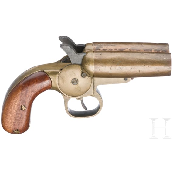 Doppell&auml;ufige Marine-Signalpistole M 1899 der kaiserlichen Marine