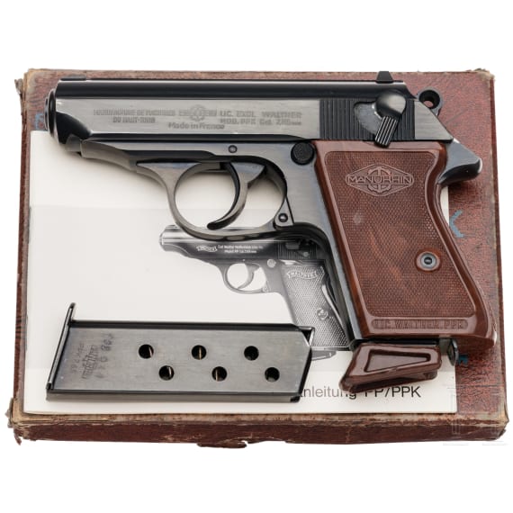 Manurhin-Walther, Mod. PPK, Polizei Berlin, im Karton