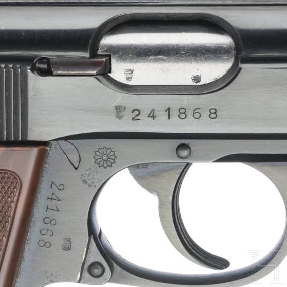 Manurhin-Walther, Mod. PPK, Polizei Berlin, im Karton