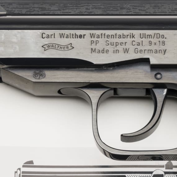 Walther, Mod. PP Super, Ulm, bayerische Polizei, in Box