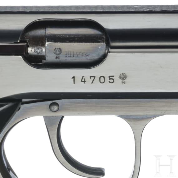 Walther, Mod. PP Super, Ulm, bayerische Polizei, in Box