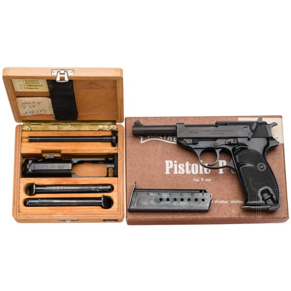 Walther, Mod. P 38, BMI, im Karton, mit Einstecksystem im Kasten
