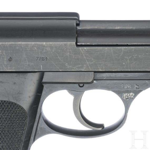 Walther, Mod. P 38, BMI, im Karton, mit Einstecksystem im Kasten