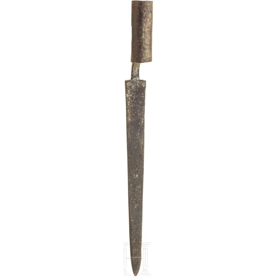T&uuml;llenbajonett, "altdeutscher" Typ, um 1700 - 1750