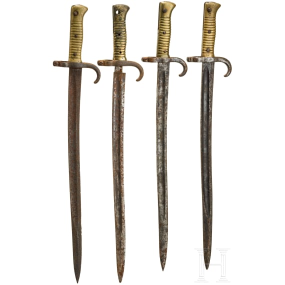Vier Yatagane M 1869, Bayern