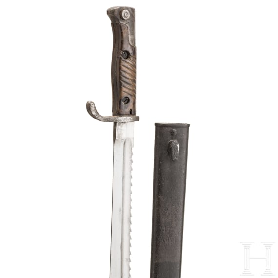 Seitengewehr M 98/05 mit S&auml;ger&uuml;cken, C. G. Haenel