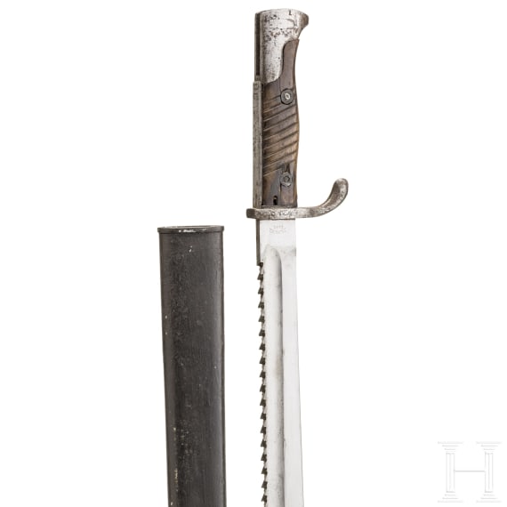 Seitengewehr M 98/05 mit S&auml;ger&uuml;cken, C. G. Haenel