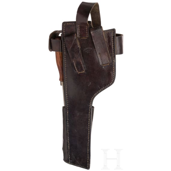 Belederung zur Mauser C 96 mit Ersatzfeder und Putzstock