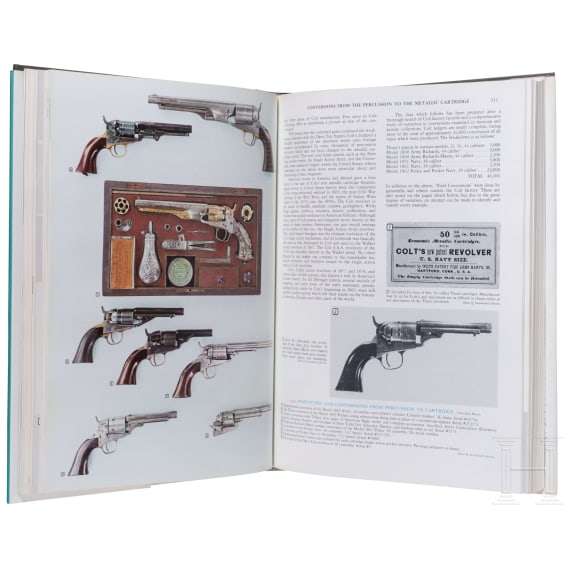 Zwei B&uuml;cher zum Thema Colt-Revolver