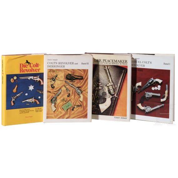 Vier B&uuml;cher zum Thema Colt