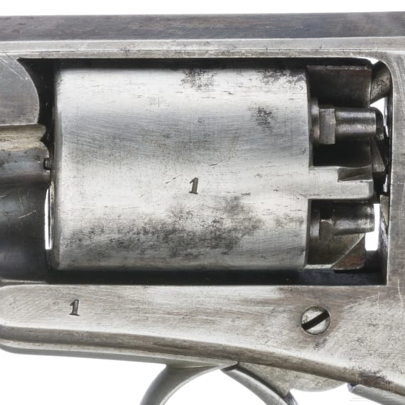 Perkussionsrevolver, System Adams, um 1850