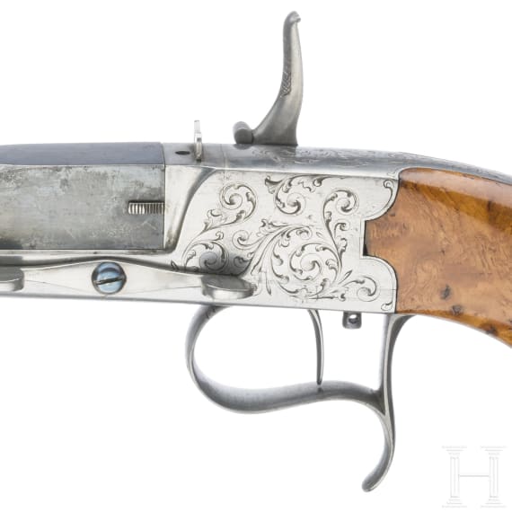 Salonpistole, Frankreich, um 1860