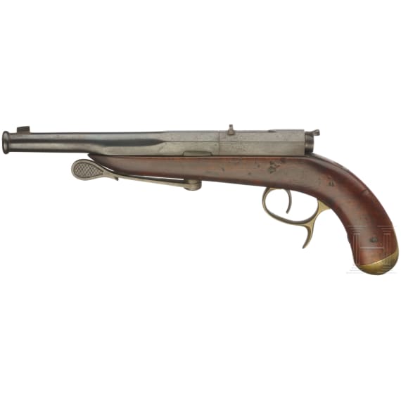 Kavallerie-Z&uuml;ndnadelpistole, Versuchsmodell, Dreyse in S&ouml;mmerda, um 1860