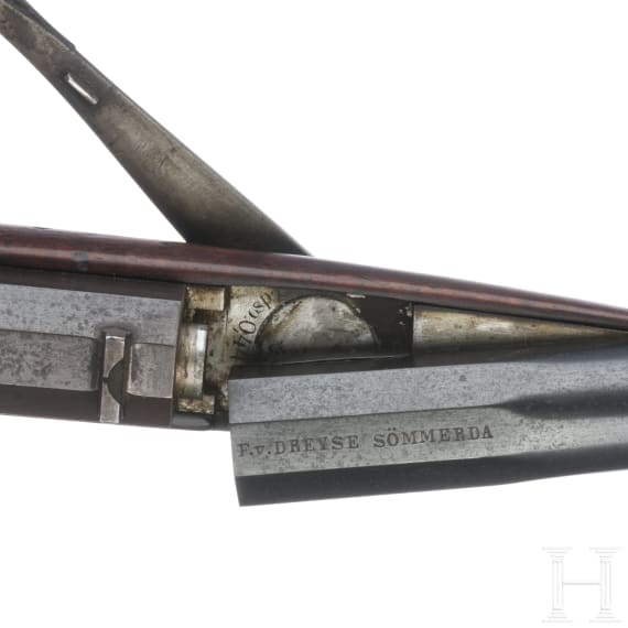 Kavallerie-Z&uuml;ndnadelpistole, Versuchsmodell, Dreyse in S&ouml;mmerda, um 1860