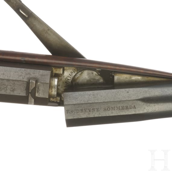 Kavallerie-Z&uuml;ndnadelpistole, Versuchsmodell, Dreyse in S&ouml;mmerda, um 1860