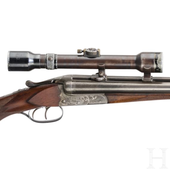 Doppelflinte Haenel, Suhl mit ZF M.S.W.