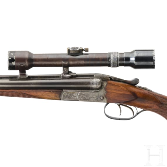 Doppelflinte Haenel, Suhl mit ZF M.S.W.