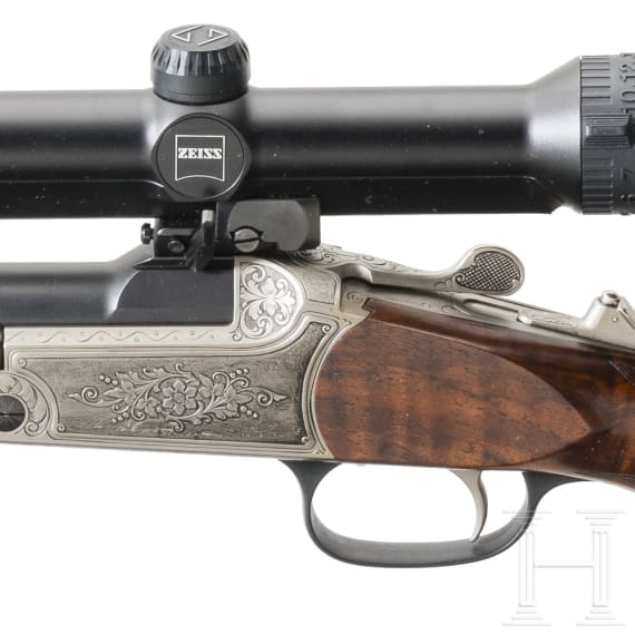 Blaser-Kipplaufb&uuml;chse, modifiziert durch Firma Halder, F&uuml;rth, mit ZF Zeiss