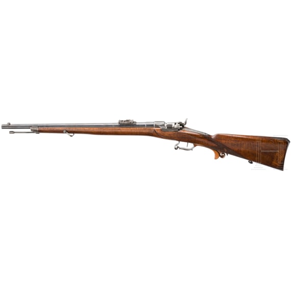 Werndl-Infanteriegewehr M 1867/77, jagdlich abge&auml;ndert zum Stutzen