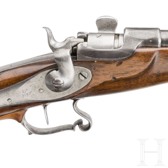 Werndl-Infanteriegewehr M 1867/77, jagdlich abge&auml;ndert zum Stutzen