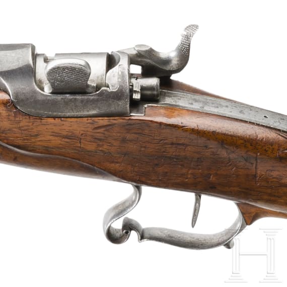 Werndl-Infanteriegewehr M 1867/77, jagdlich abge&auml;ndert zum Stutzen