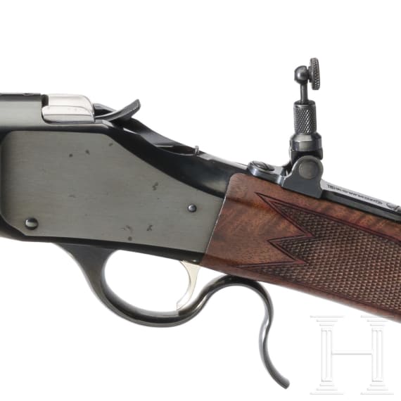 Browning, Mod. 1885, im Karton
