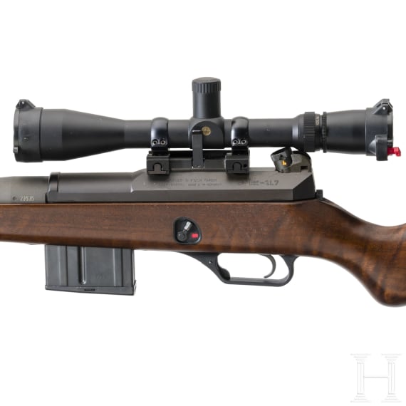 Halbautom. B&uuml;chse, Heckler & Koch, Mod. SL 7, Kal. .308 Win.