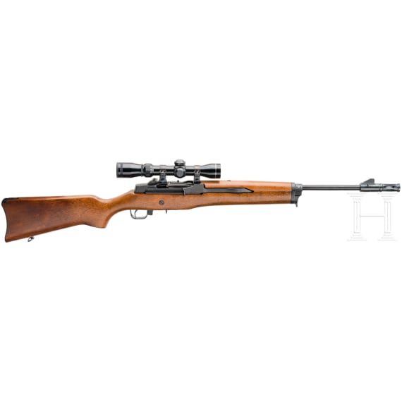Halbautom. B&uuml;chse, Ruger Mini-14, mit ZF Tasco