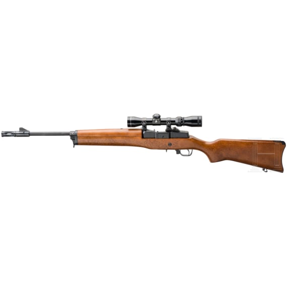 Halbautom. B&uuml;chse, Ruger Mini-14, mit ZF Tasco