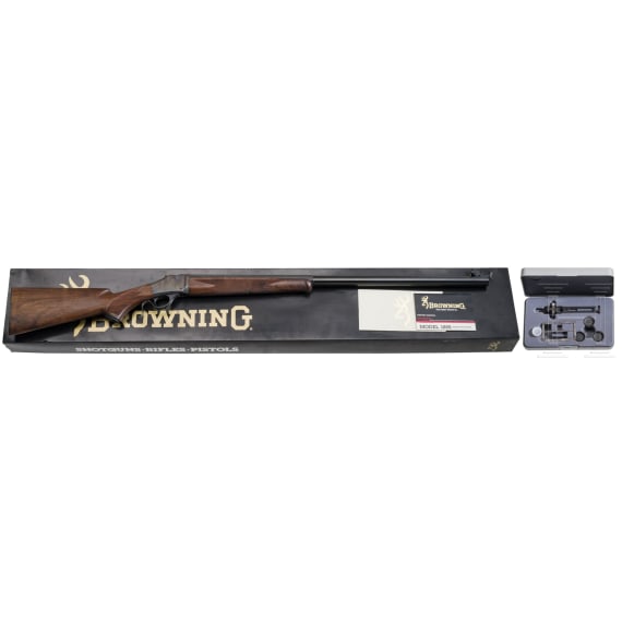 Browning, Mod. 1885, im Karton