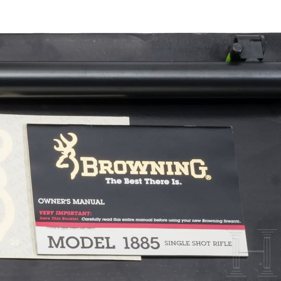 Browning, Mod. 1885, im Karton