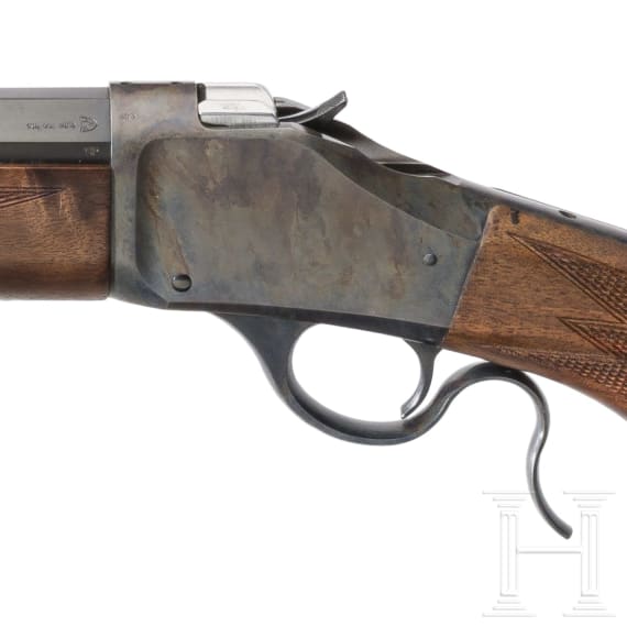 Browning, Mod. 1885, im Karton