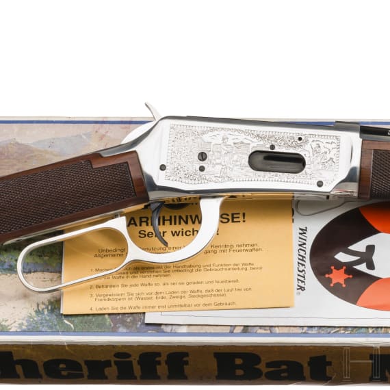 Winchester Mod. 94, Commemorative "Sheriff Bat Masterson", im Karton