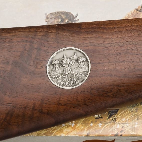 Winchester Mod. 94, Commemorative "Saskatchewan Diamond Jubilee", im Karton