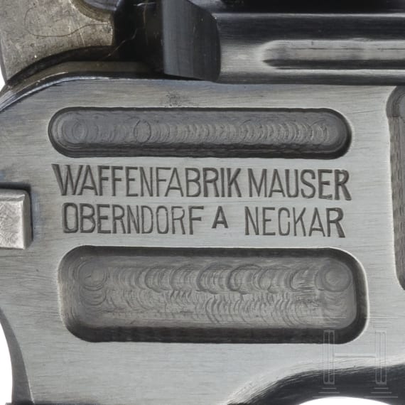 Mauser, Mod. C96/16, mit Anschlagkasten
