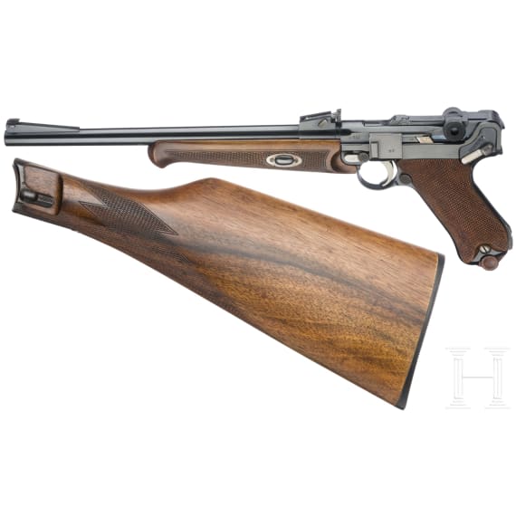 Luger-Karabiner DWM 02 mit nummerngleichem Anschlagschaft