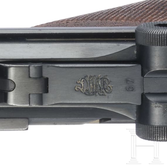 Luger-Karabiner DWM 02 mit nummerngleichem Anschlagschaft
