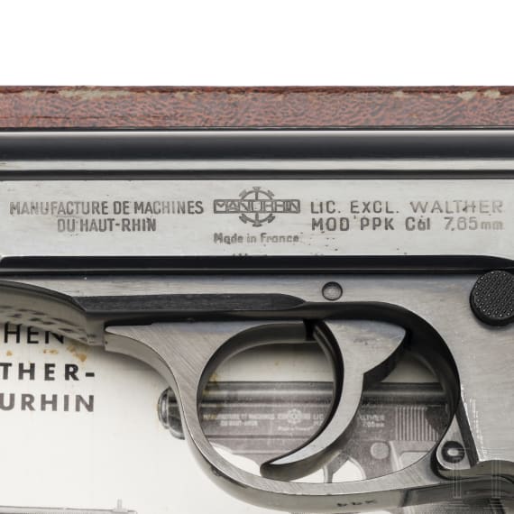 Halbautom. Pistole, Walther-Manurhin Mod. PPK
