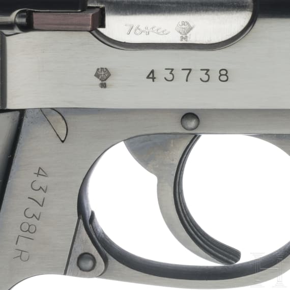 Halbautom. Pistole, Walther Ulm, Mod. PP, Kal. .22l.r.