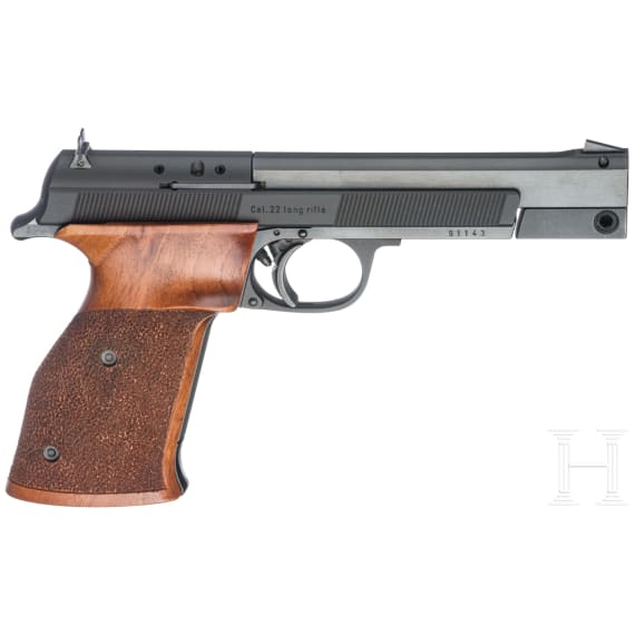 Sportpistole H&auml;mmerli Mod. 212, im Karton