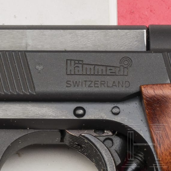 Sportpistole H&auml;mmerli Mod. 212, im Karton