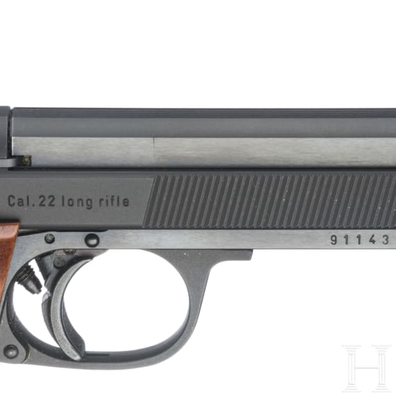 Sportpistole H&auml;mmerli Mod. 212, im Karton