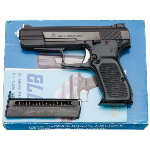 Einhandpistole Norinco Mod. 77B, im Karton