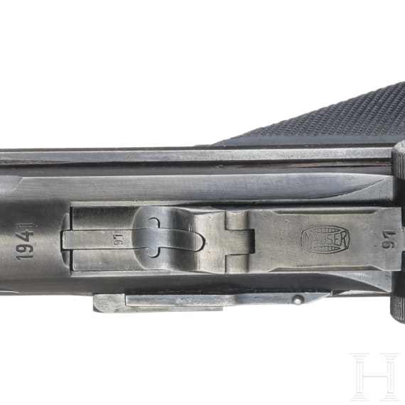 Mauser 08 mit Schiwy-Sicherung