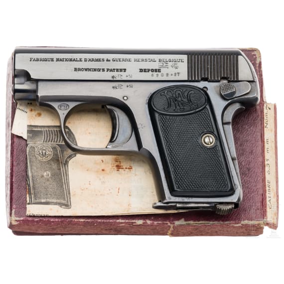 FN, Mod. 1906, im Karton