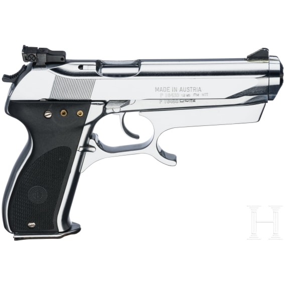 Steyr, Mod. GB, vernickelt, im Koffer
