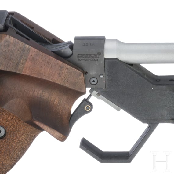 Freie Pistole H&auml;mmerli, Mod. 162 Electronic, im Koffer