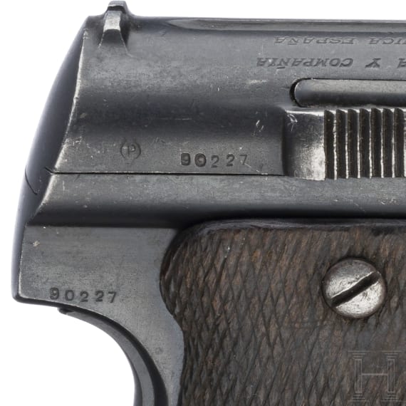 Astra Mod. 400 (1921), in Tasche