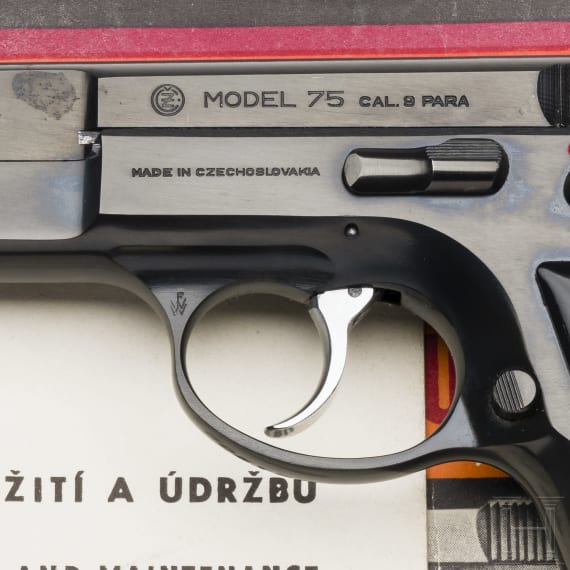 Fr&uuml;he CZ, Mod. 75, im Karton